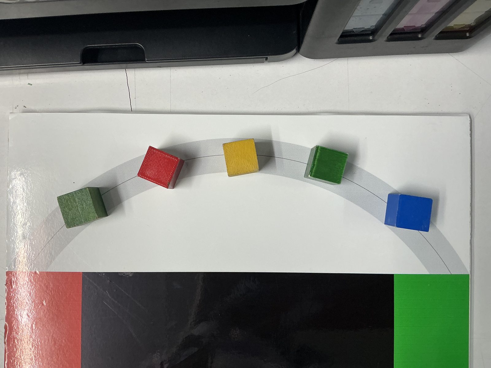 ลูกบาศก์สีบนสนามแข่งขัน ภารกิจ The Sorter